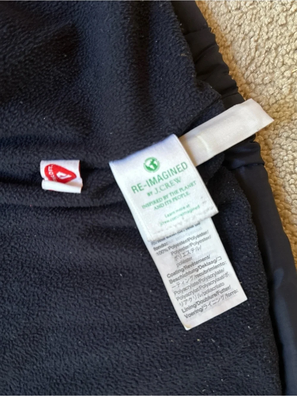 J. Crew - CrewCuts Navy Quilted Hooded Puffer Jacket